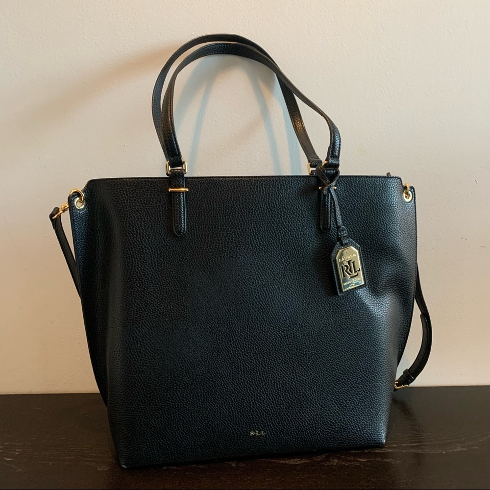 Ralph Lauren RLL Leather Tote Bag